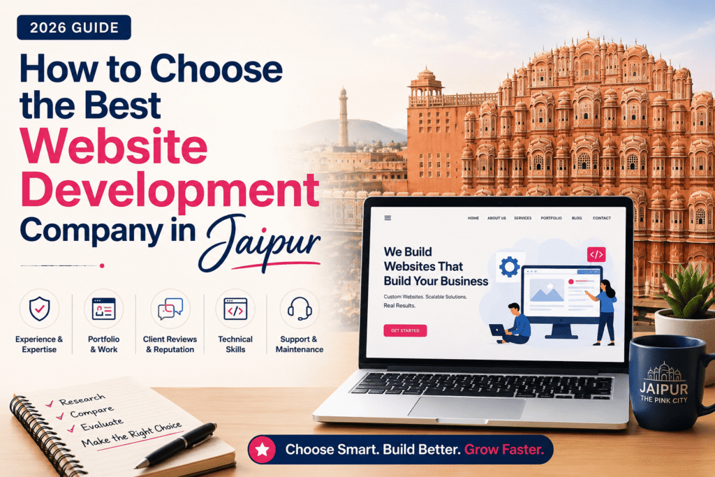 How to Choose the Best Website Development Company in Jaipur (2026 Guide)