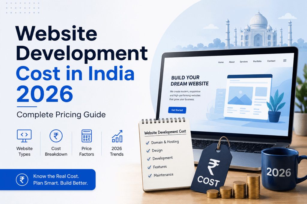 Website Development Cost in India 2026: Complete Pricing Guide